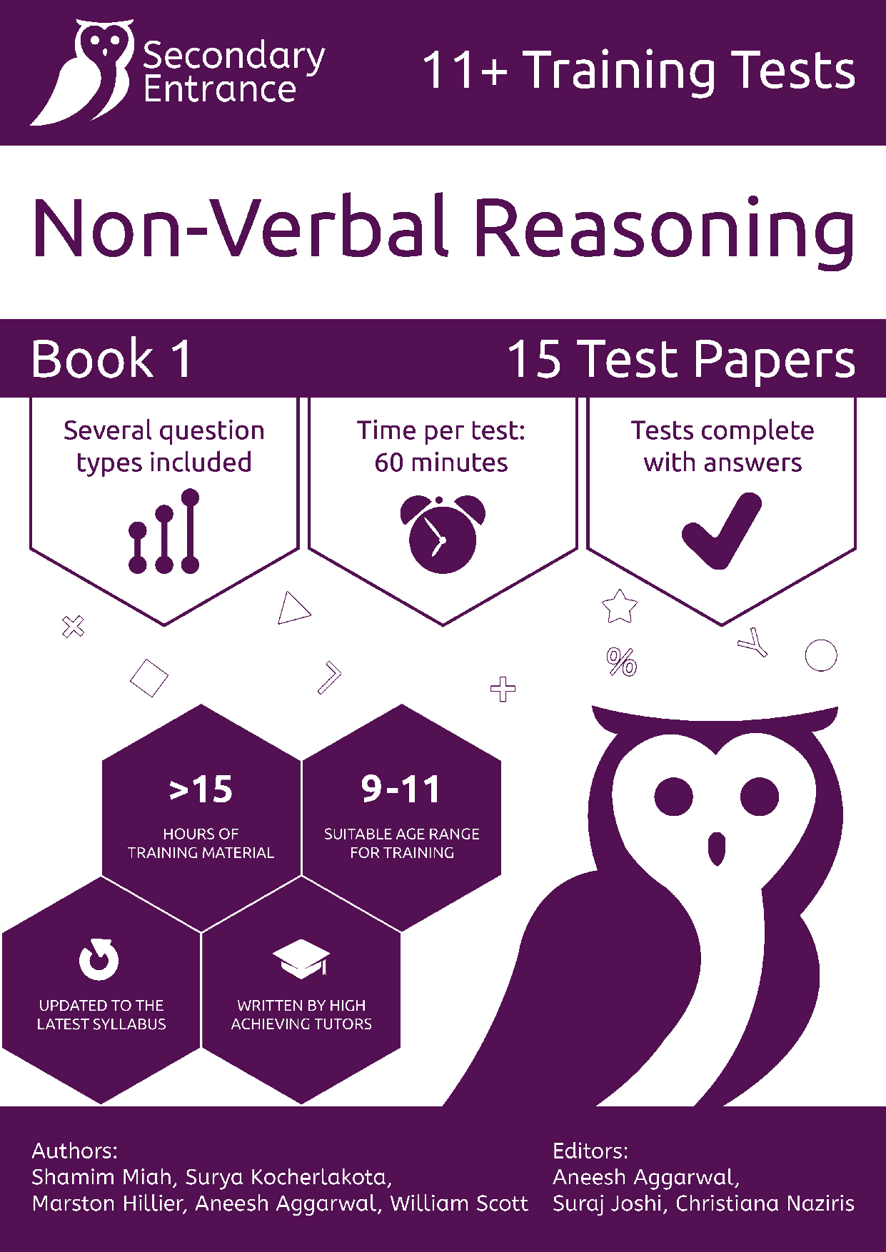 11+ Non-Verbal Reasoning syllabus