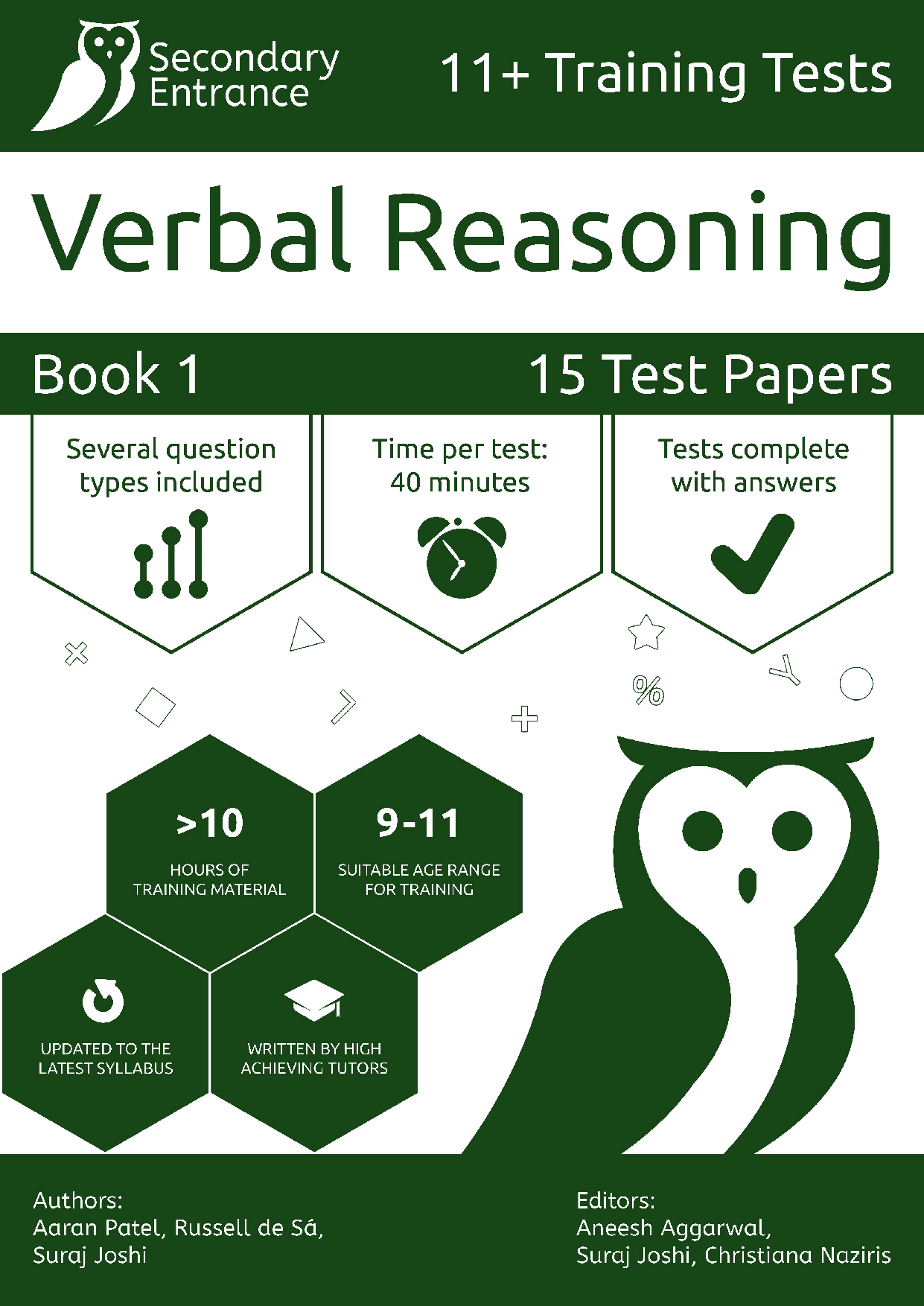 11+ Verbal Reasoning syllabus